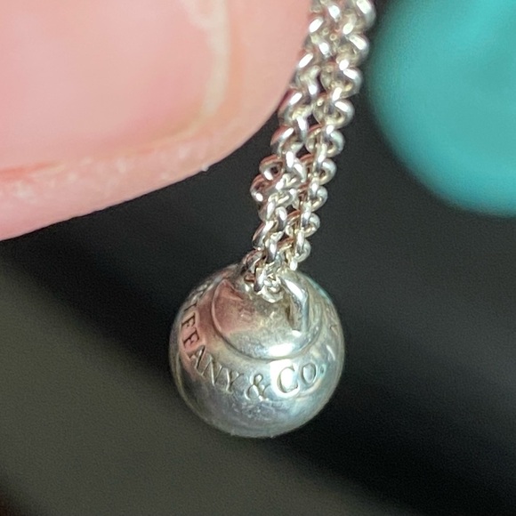 Tiffany & Co mini Hardwear ball silver necklace - Picture 7 of 10